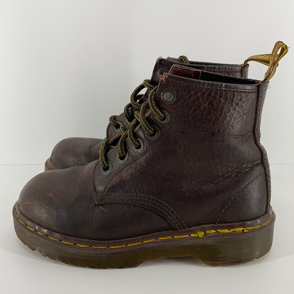 Dr. Martens Shoes - Vintage Dr. Martens Brown Leather Boots
